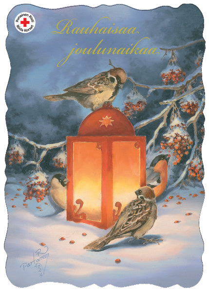 1-osainen joulukortti, Raimo Partanen  SPR, PMM