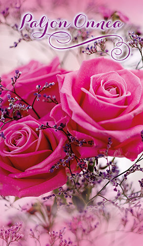 Vaaleanpunaisia ruusuja