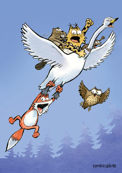 Vihko A5, Kamala Luonto, Lento