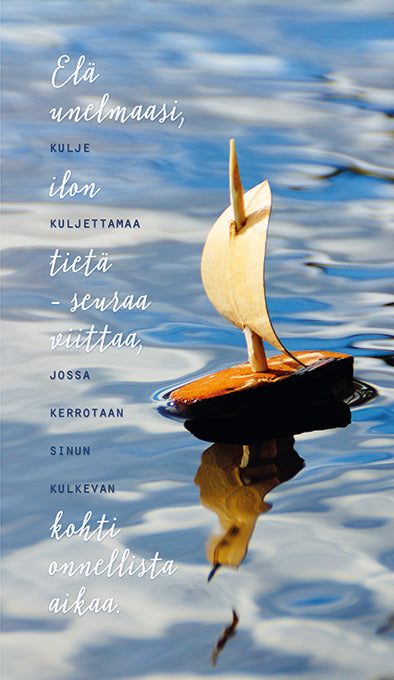2-osainen setelitasku rippikortti, Ilona Pietiläinen