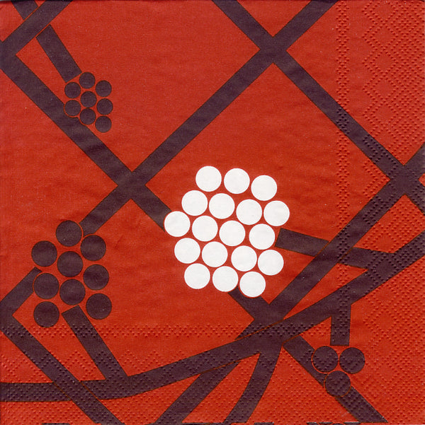 Jouluservetti, Marimekko Hortensie red