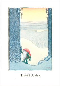 2-osainen joulukortti, Lennart Helje
