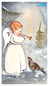 2-osainen joulukortti, SOS-Lapsikylä