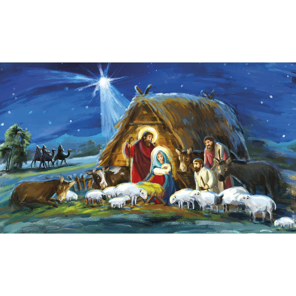2-osainen joulukortti, Kirkon Ulkomaanapu
