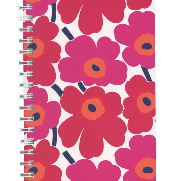 Muistikirja A5 kierre, Marimekko Unikko